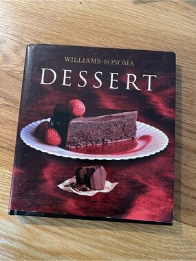 Williams-Sonoma Dessert Cookbook Hardcover 40+ Recipes Baking Chocolate Sweets